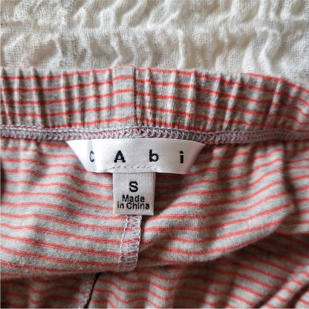 CAbi St. Barth’s Strapless Striped Maxi Dress Size Small - Picture 2 of 5